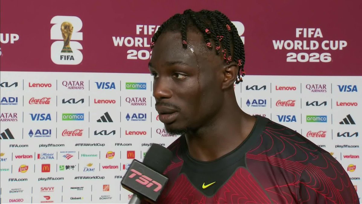 "Wake the f**k up." Promise David, always a character off the field 🤣 #FIFAWorldCup