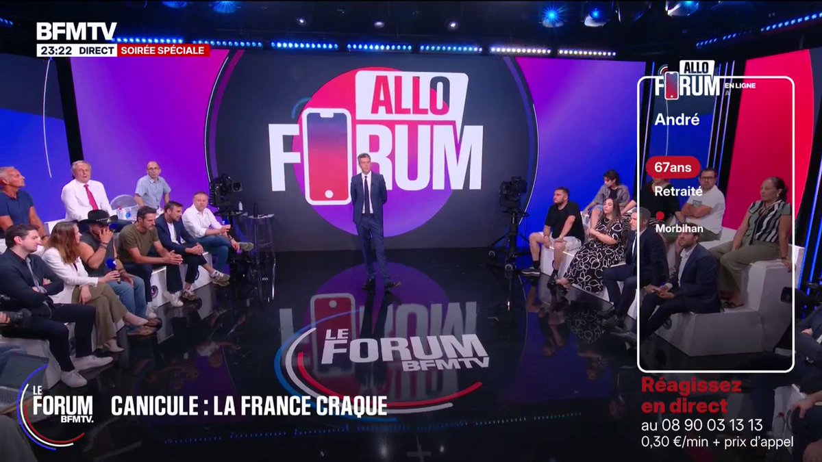 "Les arbres meurent autour de moi": le coup de gueule et l'émotion d'André, retraité, 67 ans #ForumBFMTV