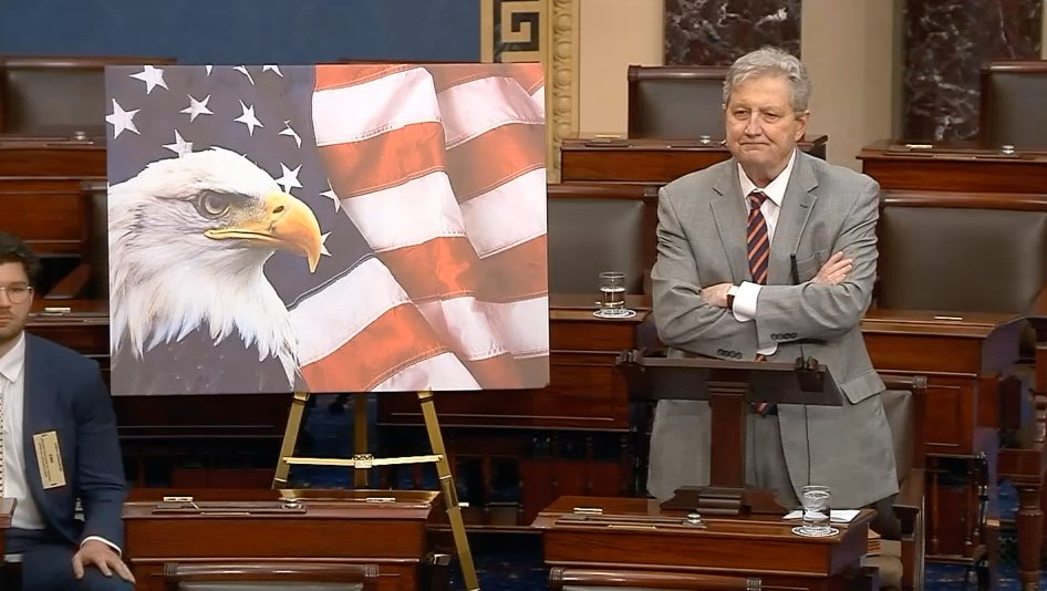 Let me set the record straight for those who can read. I have been voicing my strong support for the SAVE Act since it's been introduced. As I said today, I will stand on one leg and bark like a dog if that’s what it takes to get this bill passed.