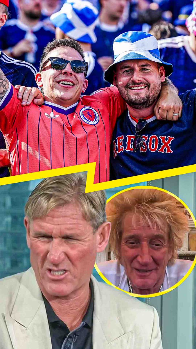 🍺 "I love the fact they drunk Boston dry & the England supporters got there and there was no beer!" 😬 "But they're a bunch of grotty jocks!" Simon Jordan can't understand the praise for the Tartan Army after Rod Stewart mocks England