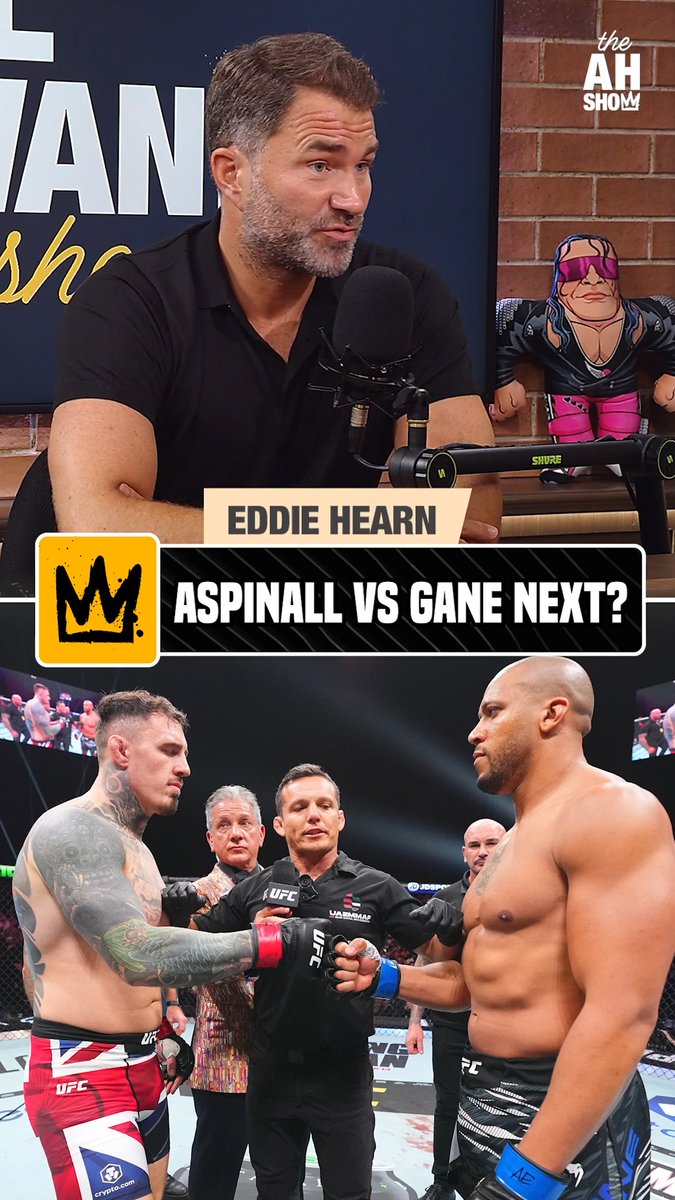 Eddie Hearn isn't trying to play hardball with the UFC in Tom Aspinall negotiations, but he does want them to financially show Tom the respect he deserves 💸 #HelwaniShow
