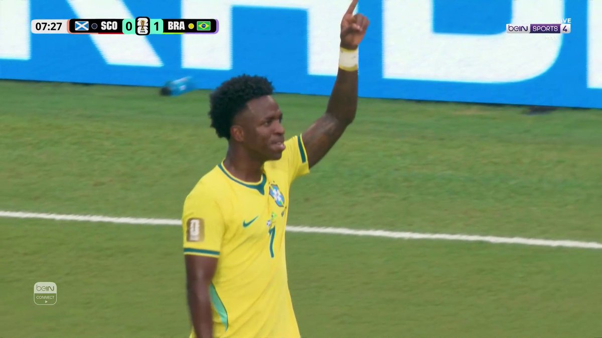 🇧🇷🔥 فينيسيوس جونيور يمنح البرازيل التقدم بهدف مبكر #كأس_العالم2026 | #مونديال2026 | #كأس_العالم #FIFAWorldCup2026 | #FIFAWorldCup | #beINWC26
