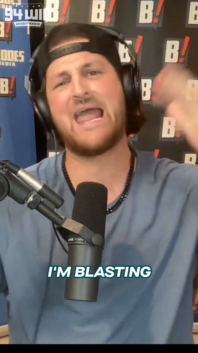 Brodes goes on impassioned rant defending his Stanley Cup celebrations with the Carolina Hurricanes. "I'm not gonna hide and pretend that I'm at home or at the shore. No my ass was on the float and I was shotgunning beers and funneling vodka, touching the Cup and it was a great weekend baby!"