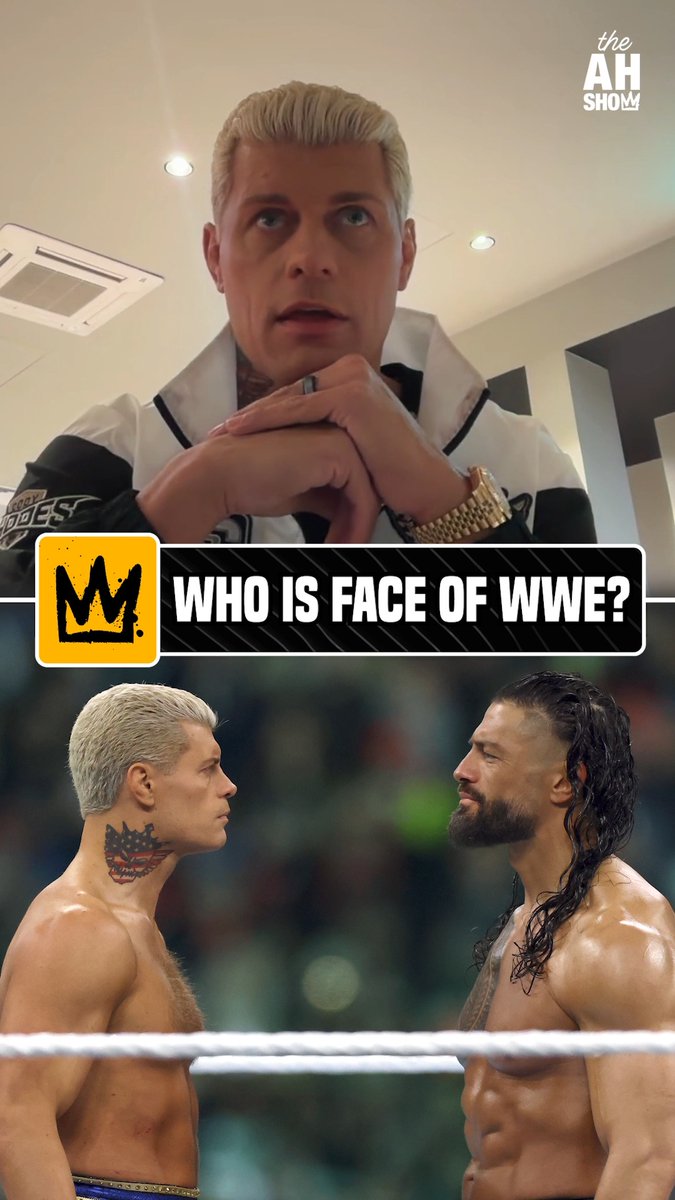 Cody wants to put it in the hands of the fans โ who do you think is the current face of the WWE? ๐ค #HelwaniShow