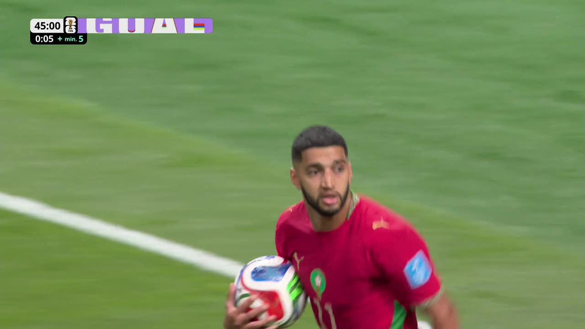🇲🇦🤯 SAIBARI VUELVE A EMPATAR PARA MARRUECOS. ES UN PARTIDAZO TOTAL.