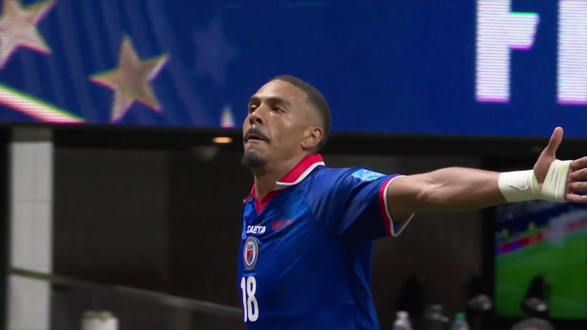 Goal of the tournament so far? Wilson Isidor? 🇭🇹🚀