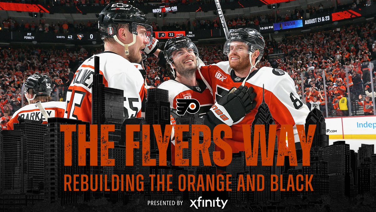 A moment that will live in Flyers playoff lore. The full episode of The Flyers Way: The 2026 NHL Playoffs is LIVE on our YouTube page! Xfinity |