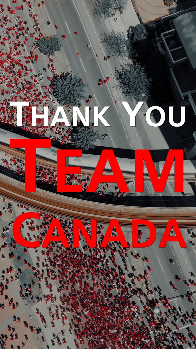Thank you, Team Canada, for giving us such a great show! Canadians from coast to coast to coast have come together behind one team, one flag, and our shared sense of pride. It was an honour to have you here in Vancouver.