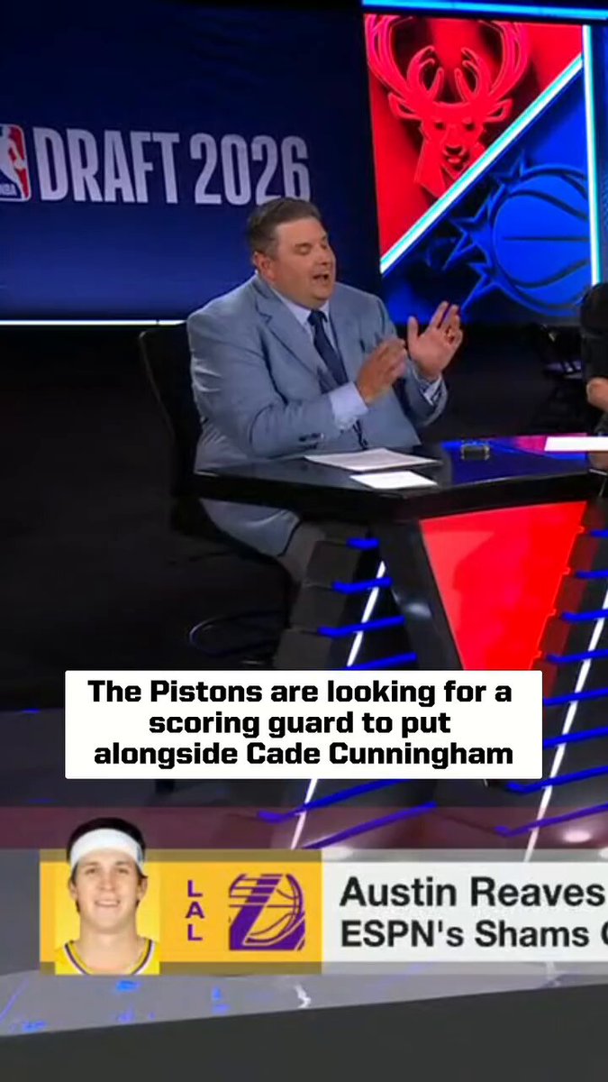Brian Windhorst says the Pistons are still trying to trade for scoring guard next to Cade 👀