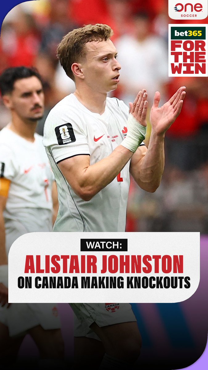 Alistair Johnston on reaction to #CanMNT losing to Switzerland 🎙️ "Guys, it's Canada Soccer. We're in the knockout stage of a World Cup..."
