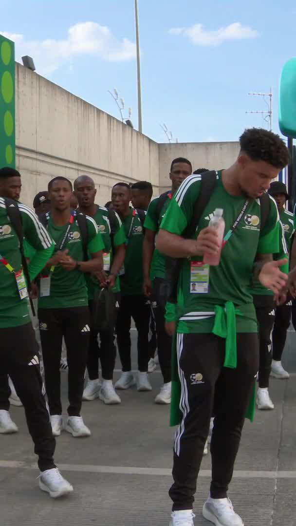 𝐋𝐎𝐂𝐊𝐄𝐃 𝐈𝐍 🔐🇿🇦 Bafana Bafana mean business at Monterrey Stadium 🗣️📍 #DStvFIFAWorldCup2026 | #EverythingCanWait