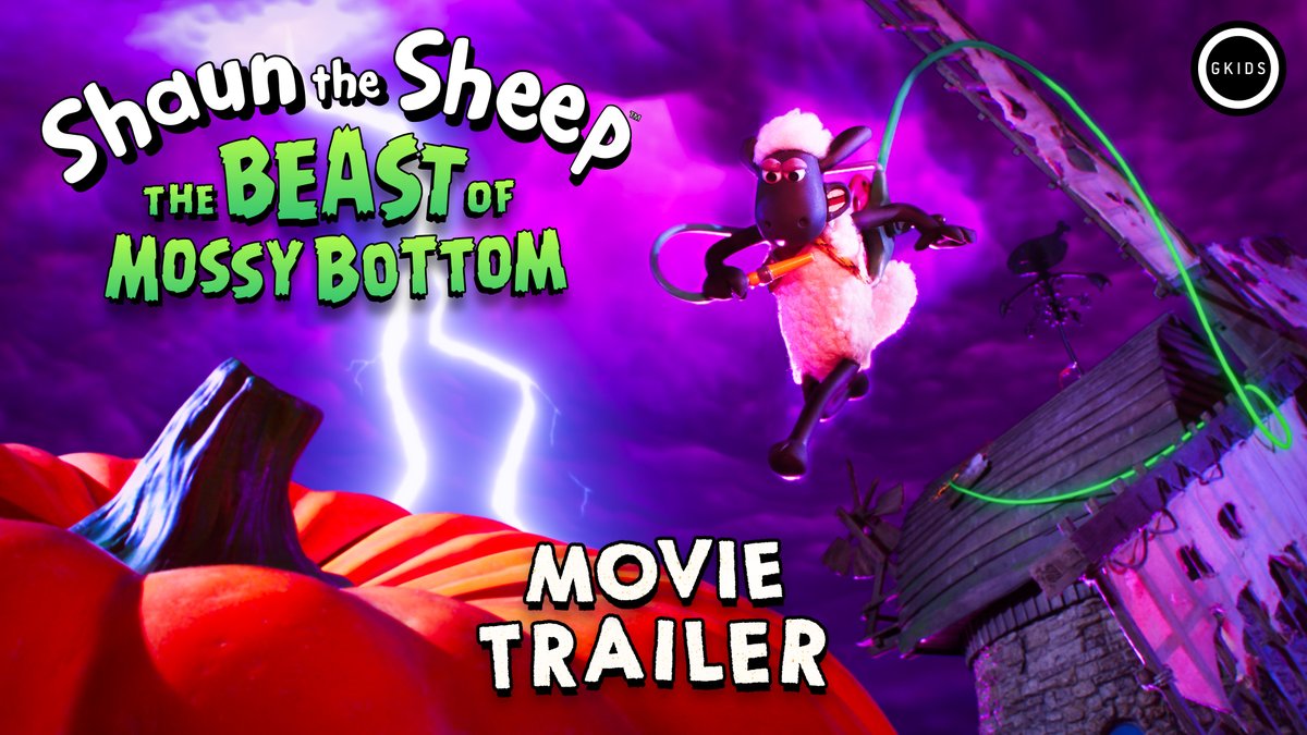 The new trailer for ‘SHAUN THE SHEEP: THE BEAST OF MOSSY BOTTOM’ has been released. In theaters on September 18.