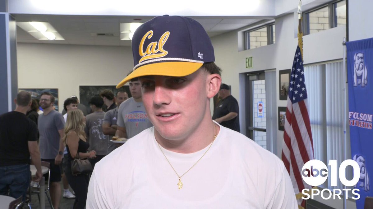 “I’m really grateful. Just overwhelmed with everything I’ve been given.” -Folsom QB Brody Rudnicki commits to Cal Berkeley