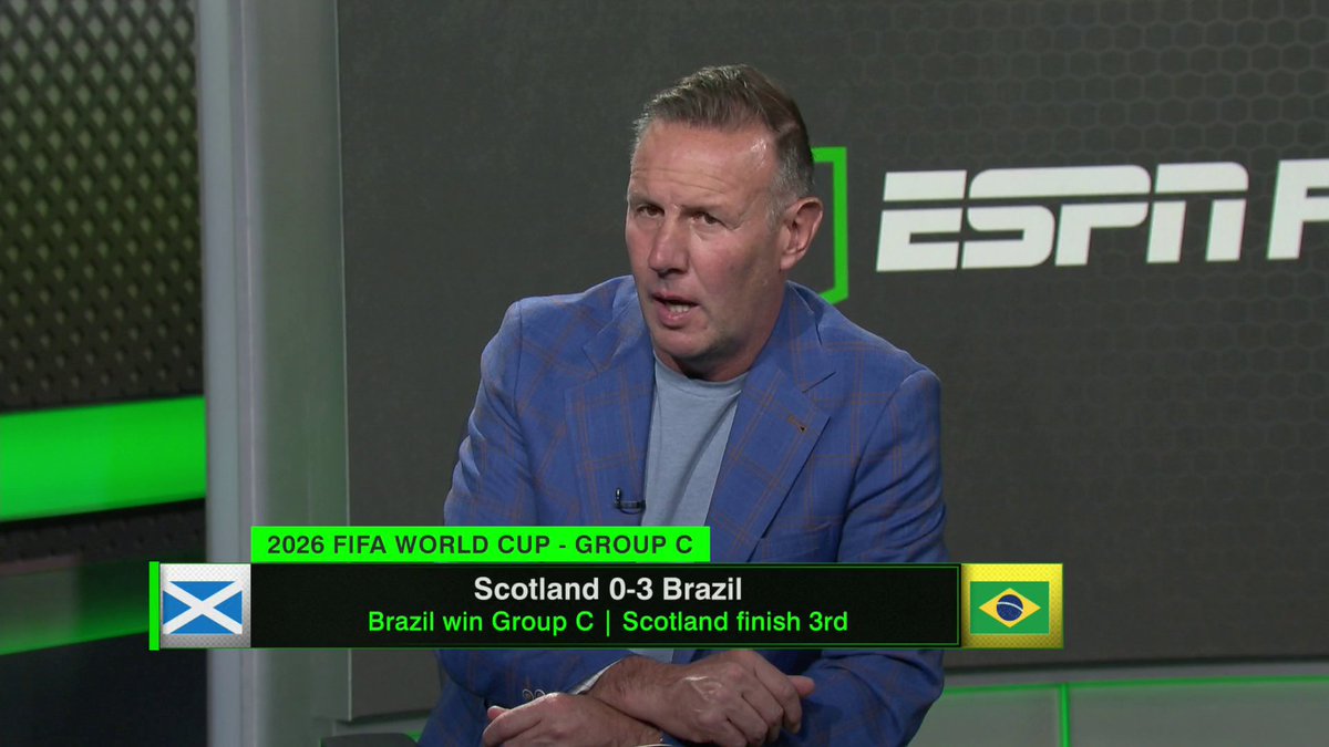 “We’re just rewarding complete mediocrity here. They don’t really deserve to go through, if we’re being honest.” Craig Burley on Scotland’s chances to advance to the knockout stage after finishing 3rd in Group C ⚽️