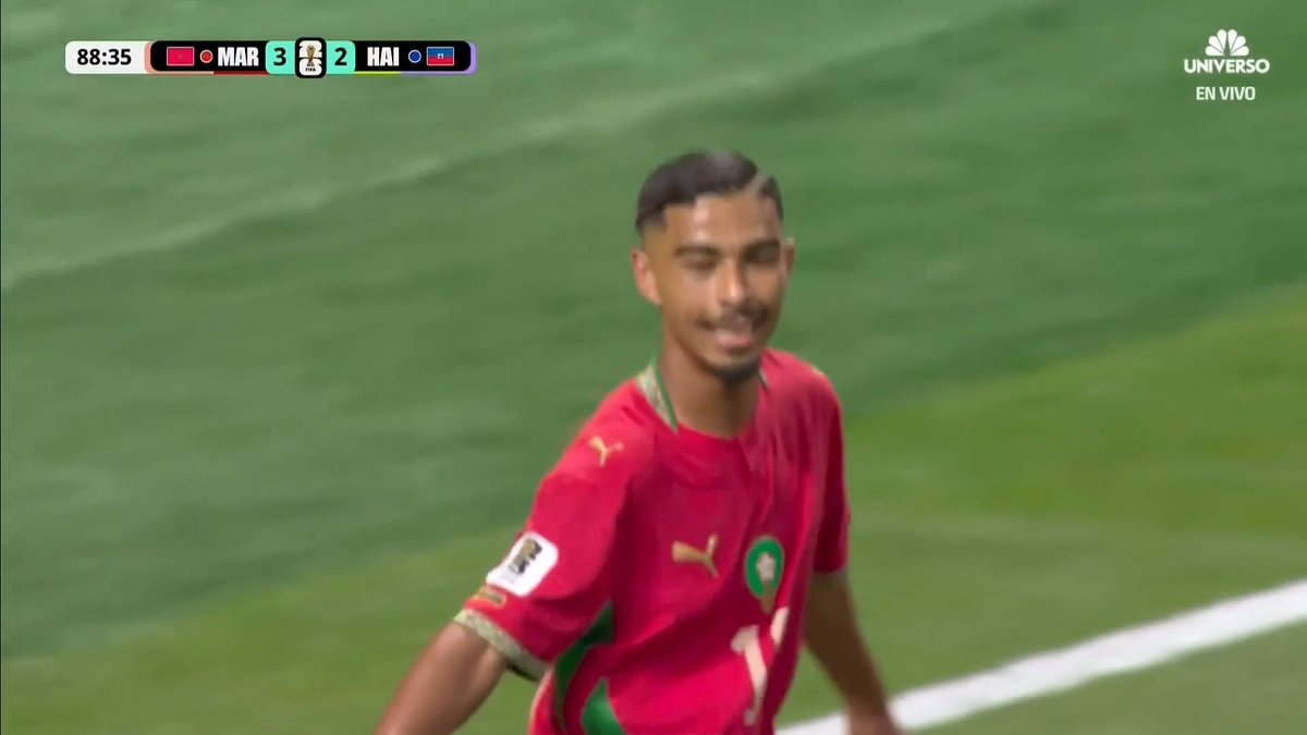 🇭🇹🇲🇦 FULL TIME: Morocco 4-2 Haiti. The Atlas Lions are THROUGH to the knockout rounds after a wild finale in Atlanta. Last cup's semifinalists look every bit as dangerous this time.