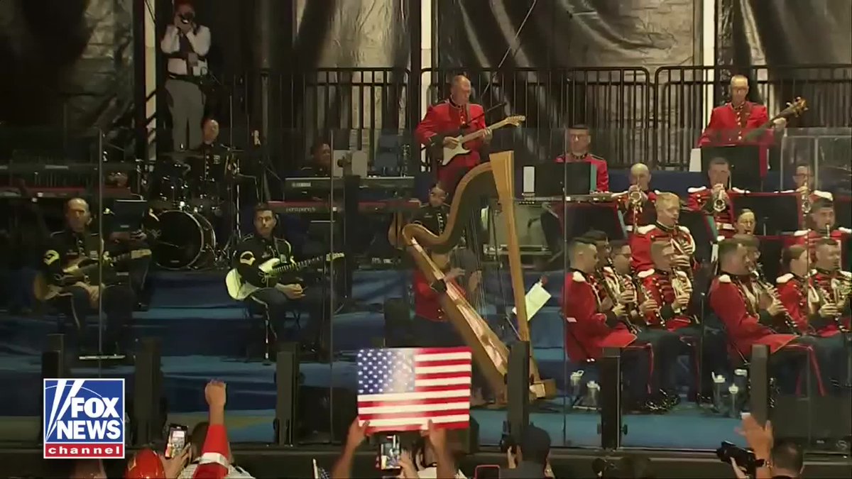 NOW: President Trump walks out at the Great American State Fair as Freedom250 celebrates America's milestone 250th anniversary.
