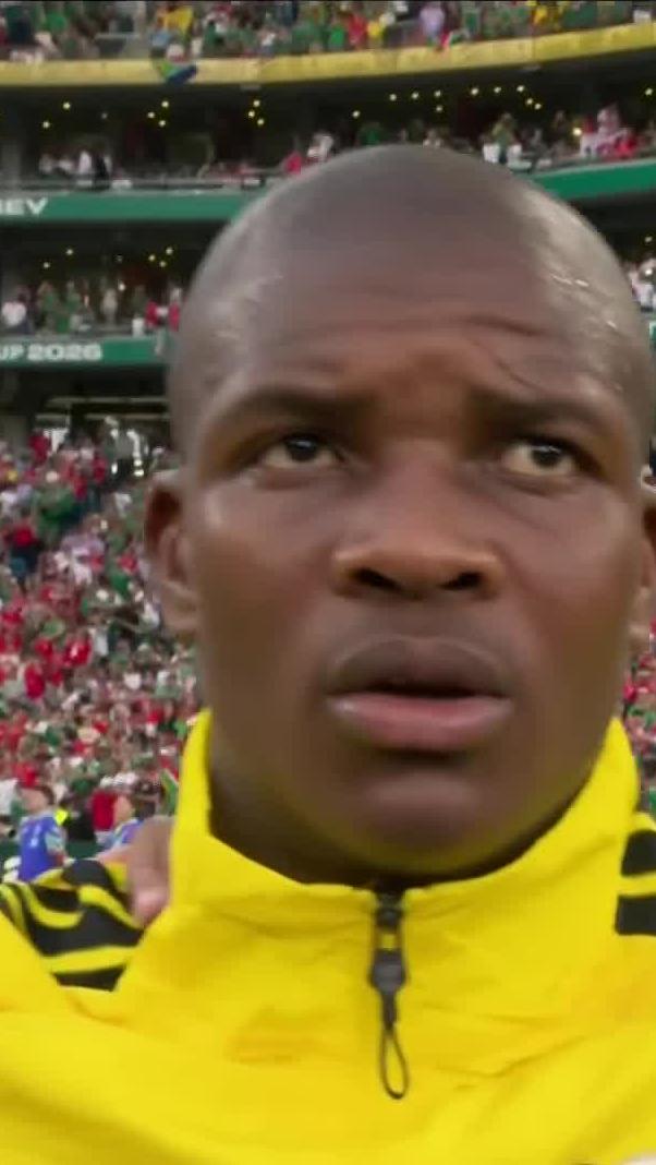 𝐍𝐤𝐨𝐬𝐢 𝐒𝐢𝐤𝐞𝐥𝐞𝐥' 𝐢𝐀𝐟𝐫𝐢𝐤𝐚 rings out in Monterrey 🎶 The stakes have never been higher for South Africa 🇿🇦 📺 Stream #FIFAWorldCup2026 on DStv: