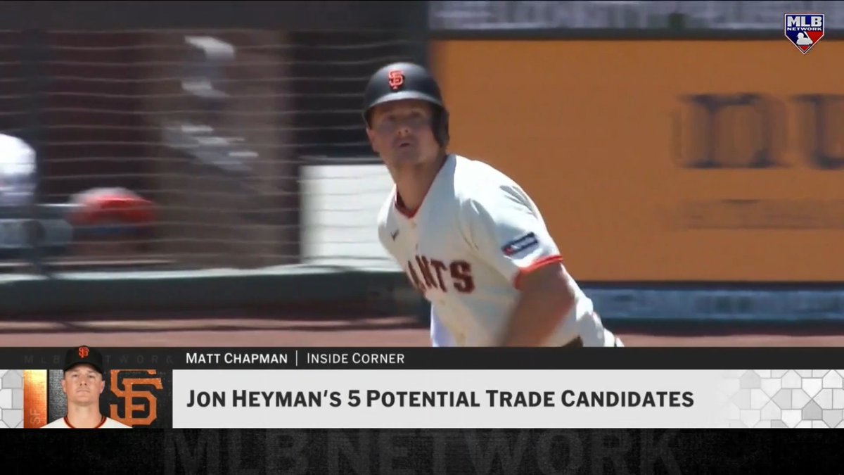 "The Giants could be interesting..." Jon Heyman shares insight into the latest trade buzz surrounding infielders Matt Chapman and Luis Arraez.