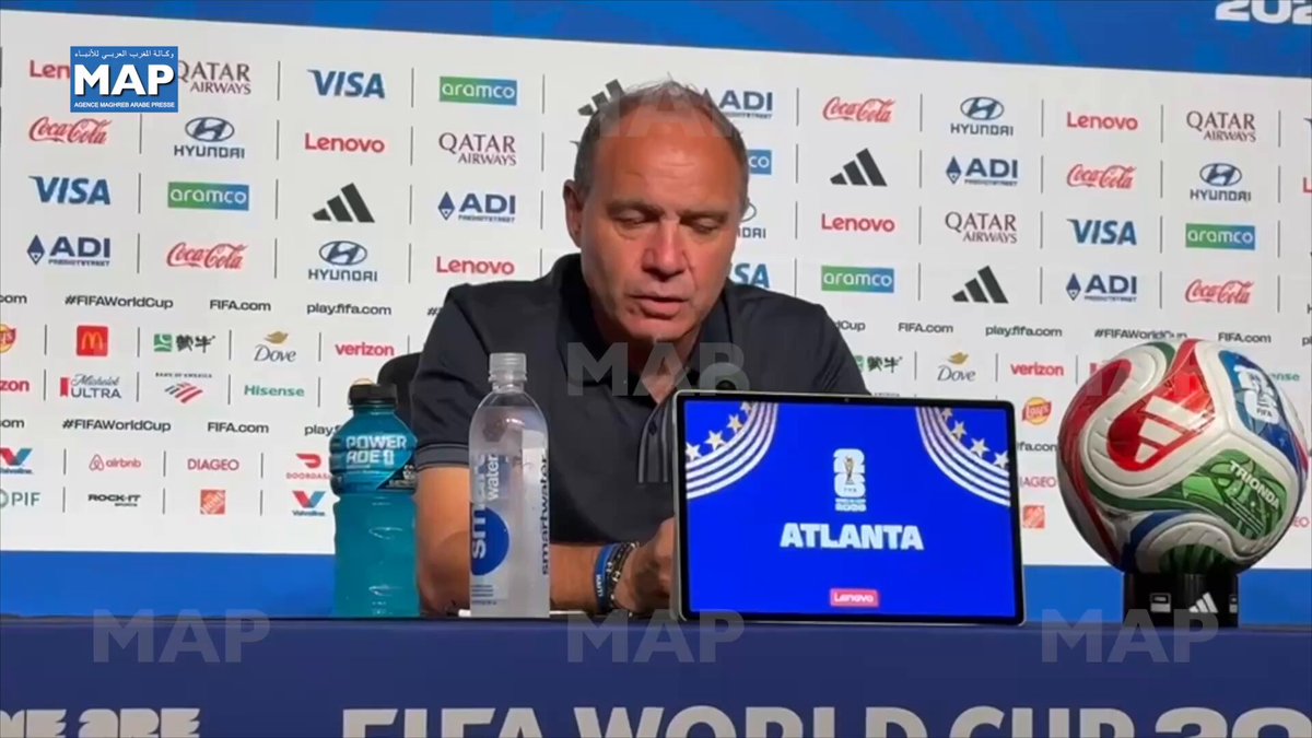 🚨🎙️ Le sélectionneur d’Haïti 🇭🇹 : « J’ai aucun doute sur la qualité de votre coach. C’est un entraîneur souvent pertinent et intéressant dans ses analyses. On sent une vraie harmonie dans ce groupe. J’ai suivi la CAN, et j’étais au Maroc. L’équipe a encore progressé. Ouahbi est un homme très humain, vous avez de la chance de l’avoir. » 🇲🇦🔥