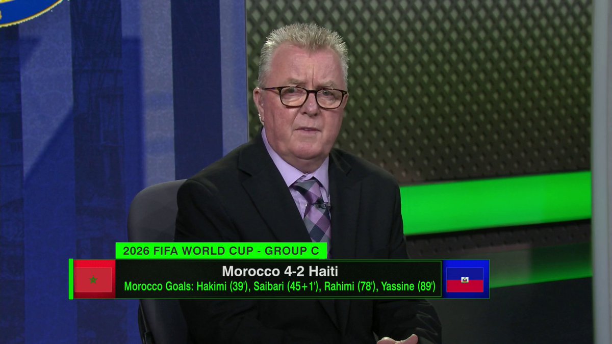 “There’s been absolutely no consistency in this team over the 3 games, at all.” Steve Nicol isn't confident in Morocco's chances to compete for a World Cup title 🗣️