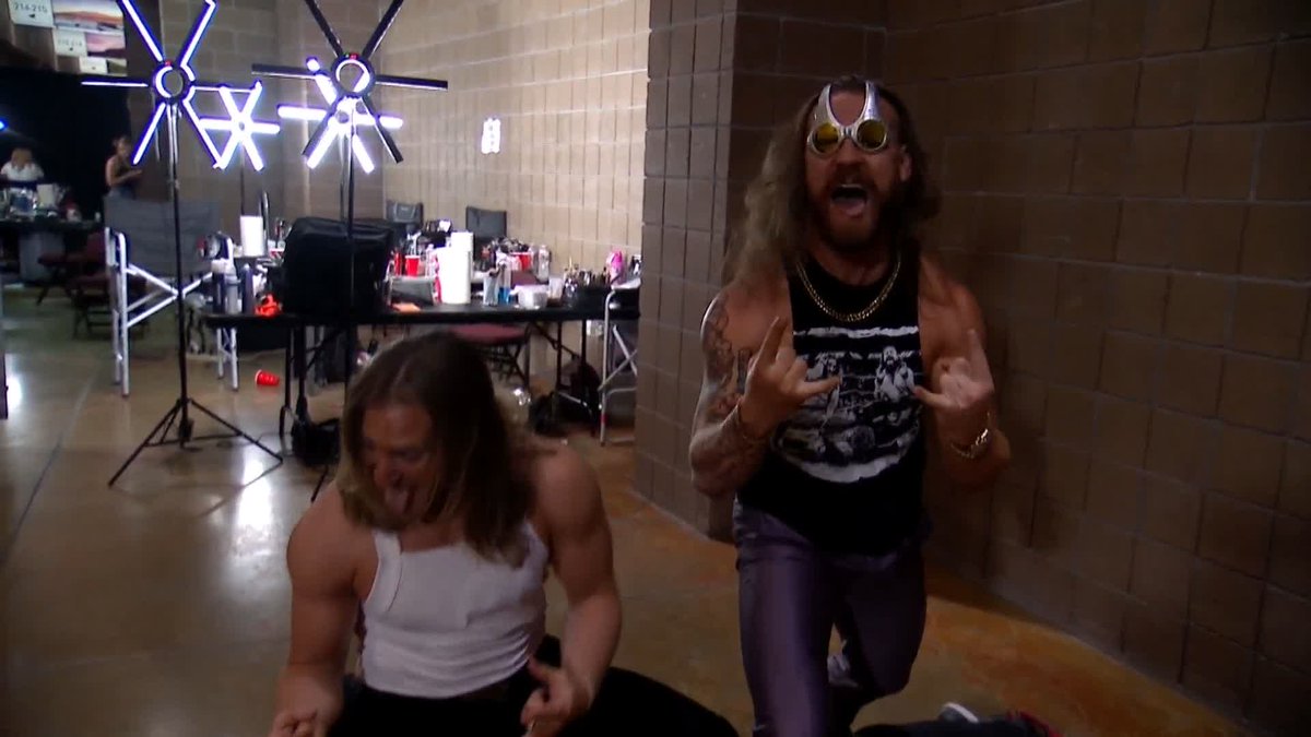 The Matt & Nick Jackson had plenty to say about their 3-way tag team match at #ForbiddenDoor, but the talking stopped fast! They could only watch as Adam Copeland, Jay 'Christian' Reso, and The Dogs unleashed a beatdown! Watch #AEWDynamite LIVE on TBS + HBO Max
