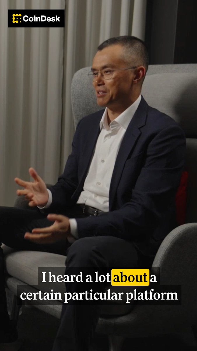 🎥 CZ 🔶 BNB says some U.S. crypto firms could be worried about Binance re-entering the American market. "I still hear a number of the crypto businesses in America are afraid of Binance entering the U.S."