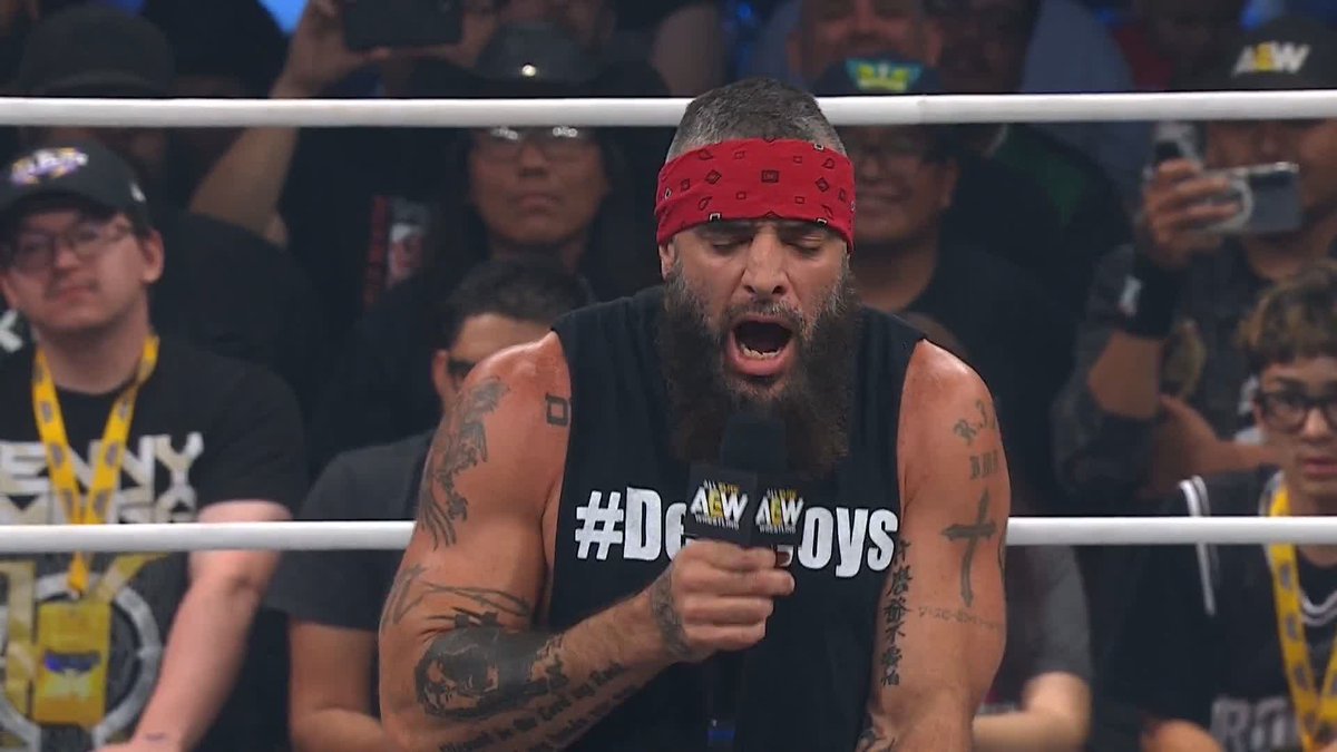 AEW World Champion Maxwell Jacob Friedman™️ has opinions on Mark Briscoe, but Briscoe has some FACTS for MJF! Watch #AEWDynamite LIVE on TBS &amp; HBO Max
