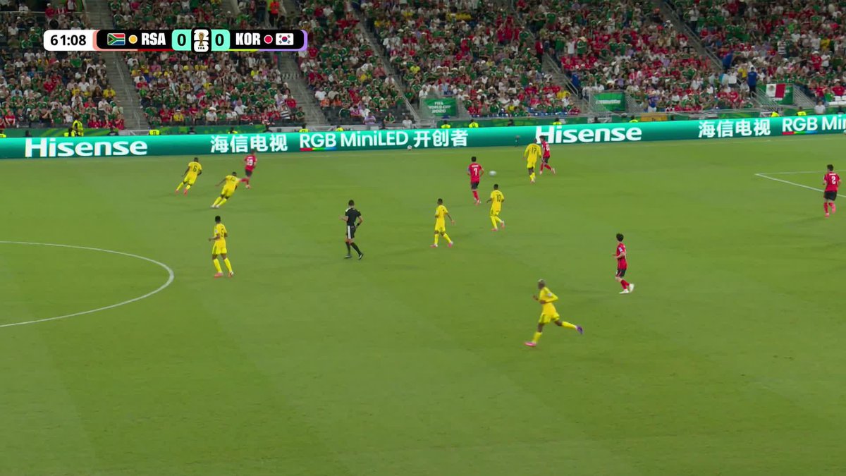 SOUTH AFRICA TAKE THE LEAD ๐ฑ๐ฟ๐ฆ #FIFAWorldCup
