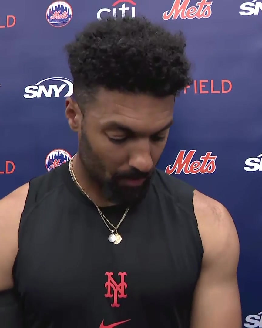 Marcus Semien speaks about the Mets' two-loss day: "I think today was a tough day all the way around... that's mostly what I'm thinking about, performing way under par today and I really just want to get back here tomorrow and play better baseball"
