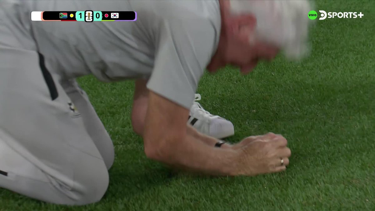 EL DT DE SUDÁFRICA Y SU ALEGRÍA UNA HAZAÑA, UN TRIUNFAZO HISTÓRICO BAFANA BAFANA EN 16AVOS