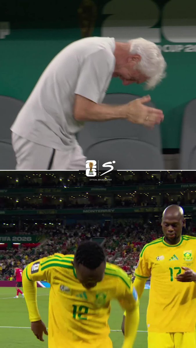 More than just a goal 🤩🇿🇦 Look at the celebrations as South Africa book their place in the Round of 32 ⏭️ #SSFootball | #DStvFIFAWorldCup2026 | #FIFAWorldCup