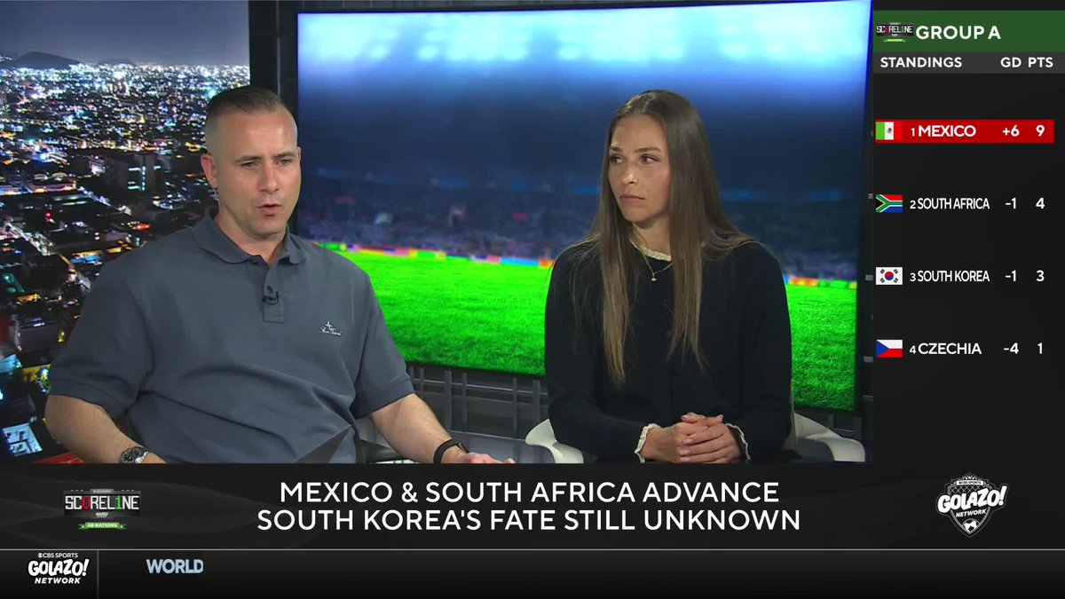 "I think the biggest thing for this Mexico side is they finally have an identity." ๐ฒ๐ฝ Janelly Farias, ๐๐๐ ๐๐๐๐ ๐๐๐, and Chris Wittyngham break down Mexico's historic World Cup victory over Czechia ๐