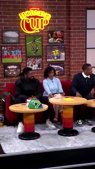 Mpho Popps 🤝 Basketmouth 😂 Of course, chaos would ensue! #TheMorningCup #DStvFIFAWorldCup2026 #EverythingCanWait