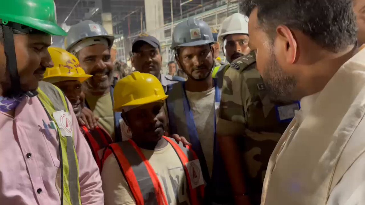 Such a beautiful video this is, specially the way the Minister Ram Mohan Naidu Kinjarapu is speaking to the construction workers, listening to them and making them feel seen… It doesn’t look forced at all, because the workers are so comfortable around him.