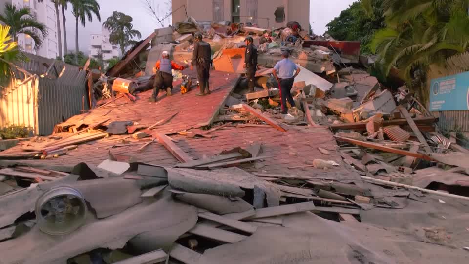 Strong earthquakes struck west of Venezuela's capital, bringing down buildings in Caracas, trapping people in the rubble and prompting scientists to warn of potentially heavy casualties and widespread destruction across the South American country