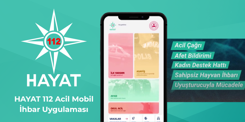 Vatandaşlarımızın huzuru ve güvenliği için hayata geçirdiğimiz HAYAT 112 Acil Mobil Uygulaması, daha ilk ayında milletimizden büyük ilgi gördü! 🇹🇷 Geride bıraktığımız bir ayda dijitalin gücüyle ulaştığımız rakamlar: 📱 Uygulamamız 600 binden fazla indirme sayısına ulaştı. 🚨 Vatandaşlarımız; trafik kazası, ilk yardım, yangın ve asayiş olayları başta olmak üzere uygulamadan bildirilen 7 bin 157 acil vakaya, çok daha hızlı müdahale edildi. 📲 Günde ortalama 370 binin üzerinde işlemle; uygulamamız ilk ayında 12 milyonu aşkın işlemi (acil ihbar, konum tespiti, harita ve adres sorgulama) kesintisiz karşıladı. 🚗 Radar+ özelliğiyle güvenli sürüş için 800 binin üzerinde radar ve hız koridoru sorgusu yapıldı. 🐾 Sahipsiz sokak hayvanlarına ilişkin yeni dijital sürecimizle 2 bin 254 başvuruya müdahale edildi. HAYAT 112 Acil Mobil Uygulamamızı vatandaşlarımızın ihtiyaçları doğrultusunda geliştirmeye devam ediyoruz. Yeni sürümle birlikte; 🔹 Uygulamaya eklenen yenilikler, artık uygulama içerisinden görüntülenebilecek. 🔹 Trafik ihlallerine “makas atma” olay türü eklendi. 🔹 Radar+ özelliğine ücretli ve ücretsiz yol tercihleri dâhil edildi. 🔹 Sabit Elektronik Denetleme Sistemi kameralarının harita üzerinden görüntülenebilmesi sağlandı. 🔹 Yazı boyutları, daha kolay ve erişilebilir bir kullanım için cihaz ayarlarıyla uyumlu hâle getirildi. Bir tuş kadar yakın, bir hayat kadar değerli… HAYAT 112 Acil Mobil Uygulaması, sürekli gelişen dijital altyapısıyla 7 gün 24 saat milletimizin yanında. 🇹🇷