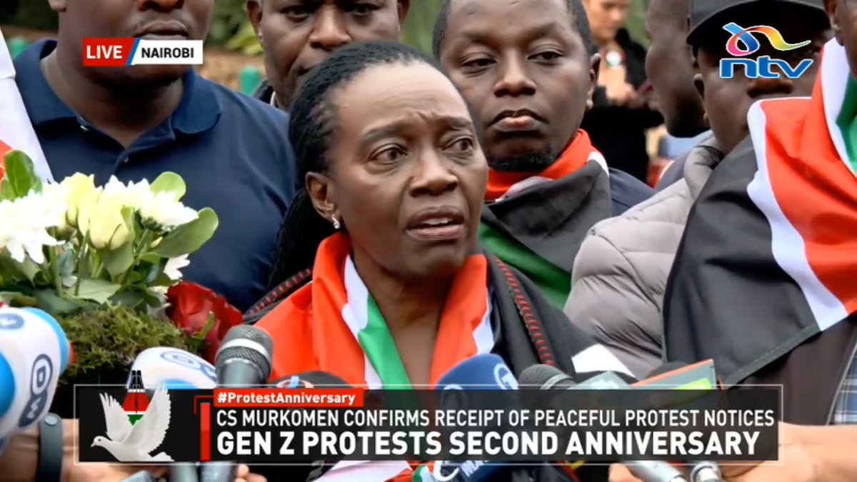 Martha Karua: It is inconceivable that there can be any looting or damage of property or any attack with so much police presence. To the IG and the entire police force, we expect total coverage and security as we go to lay the wreaths.