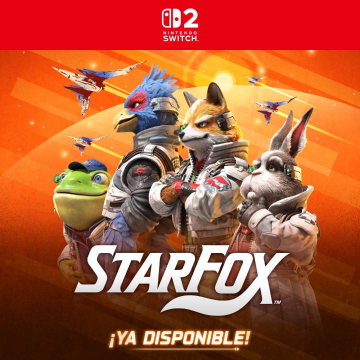 Un escuadrón que liderar, un legado que preservar. ¡#StarFox ya está disponible, solo para #NintendoSwitch2!