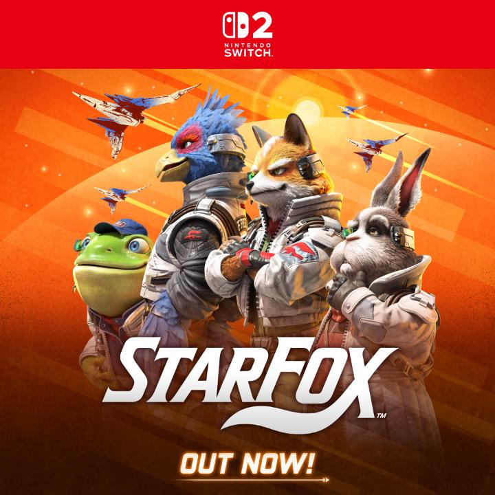 Lead the squadron. Carry the legacy. #StarFox is out now, only on #NintendoSwitch2!