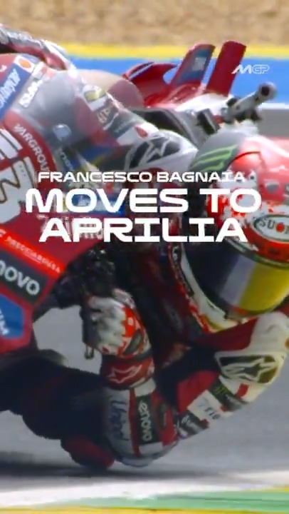 GO FREE WITH THE NOALE LIONS 🦁🟣 Pecco Bagnaia starts a new journey with Aprilia from 2027 🔥 #MotoGP