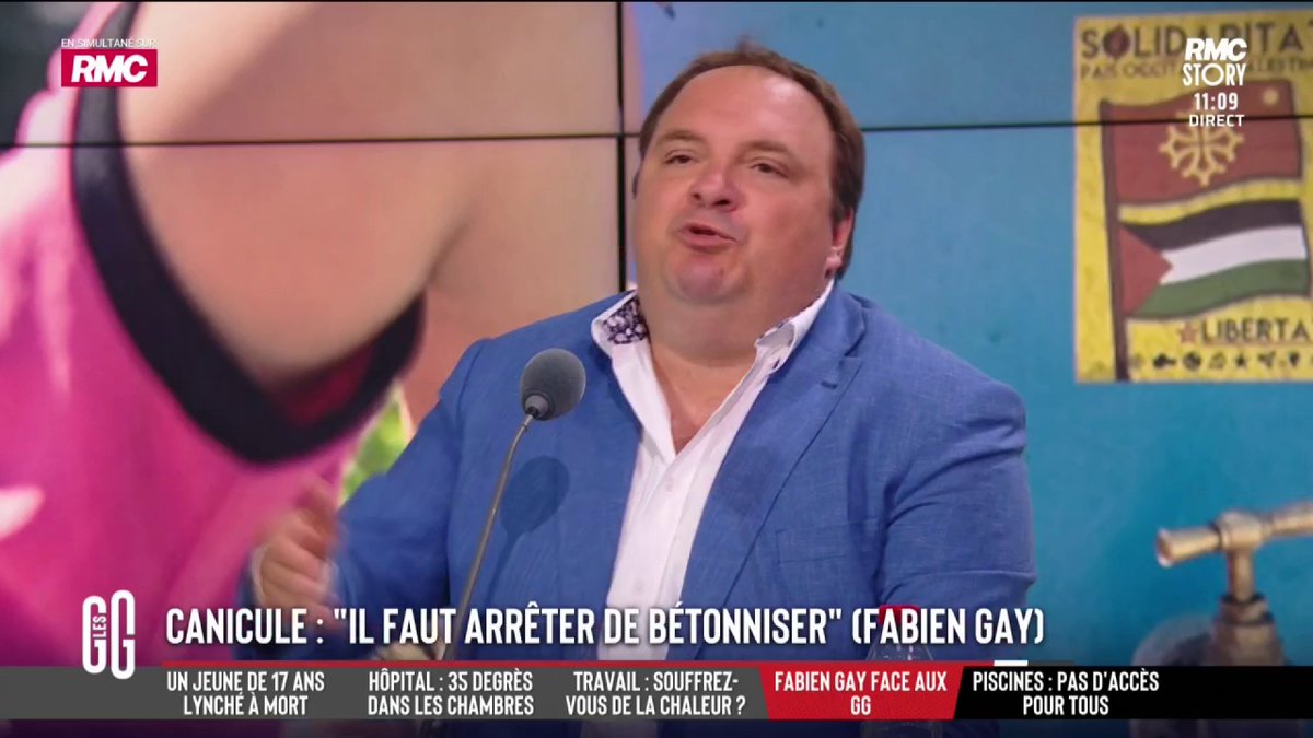 💥 Charles Consigny face au sénateur PCF Fabien Gay. 🗣️ "Allez, faisons un système 100 % socialiste en France. On arrête les avions, on collectivise le logement, on chronomètre les douches. Est-ce que ça va changer de 0.00000001 % la situation climatique mondiale ? Rien ne va changer !" #GGRMC