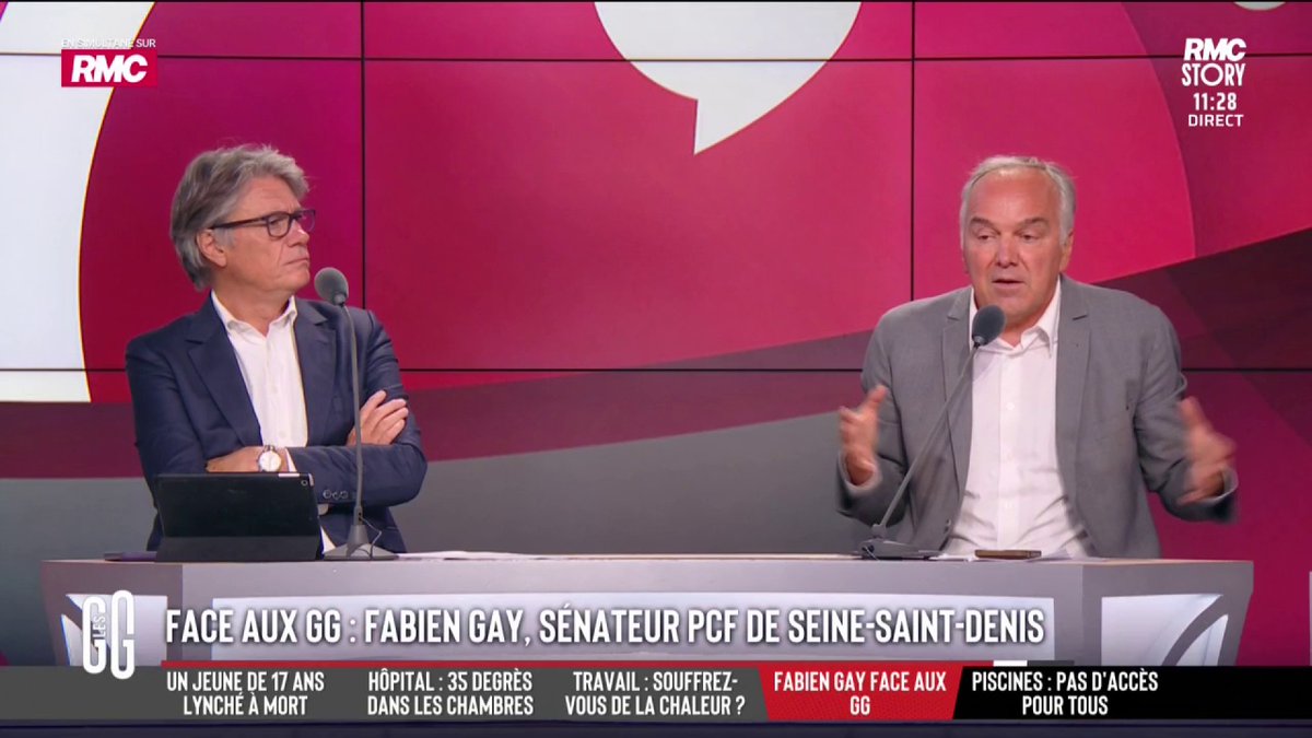 🎙️ Fabien Gay, sénateur PCF : "Vous savez combien il y a de dispositifs d'accompagnement pour aider les entreprises ? C'est loin de l'enfer fiscal." 🎙️ Charles Consigny : "On n'en veut pas ! Quelqu'un qui crée une boîte ne veut pas aller toquer à Bercy pour un put*in de dispositif d'accompagnement." #GGRMC
