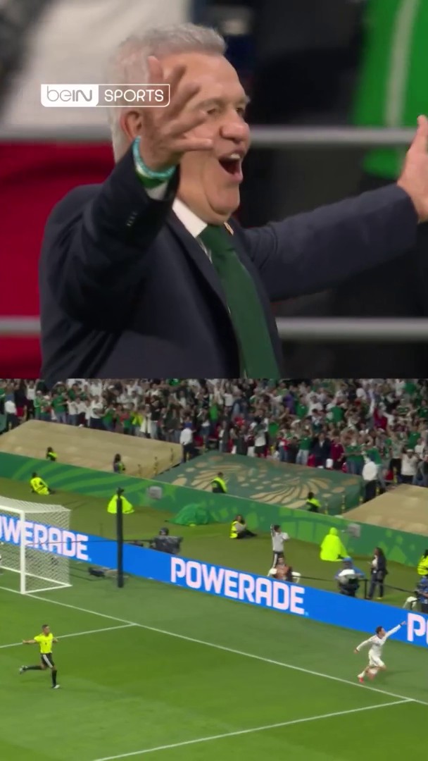 شاهد احتفال خافيير أغيري مدرب منتخب المكسيك بعد هدف ماتيو شافييز 🔥🇲🇽 #كأس_العالم2026 | #مونديال2026 | #كأس_العالم #beINWC26 | #FIFAWorldCup2026 | #FIFAWorldCup