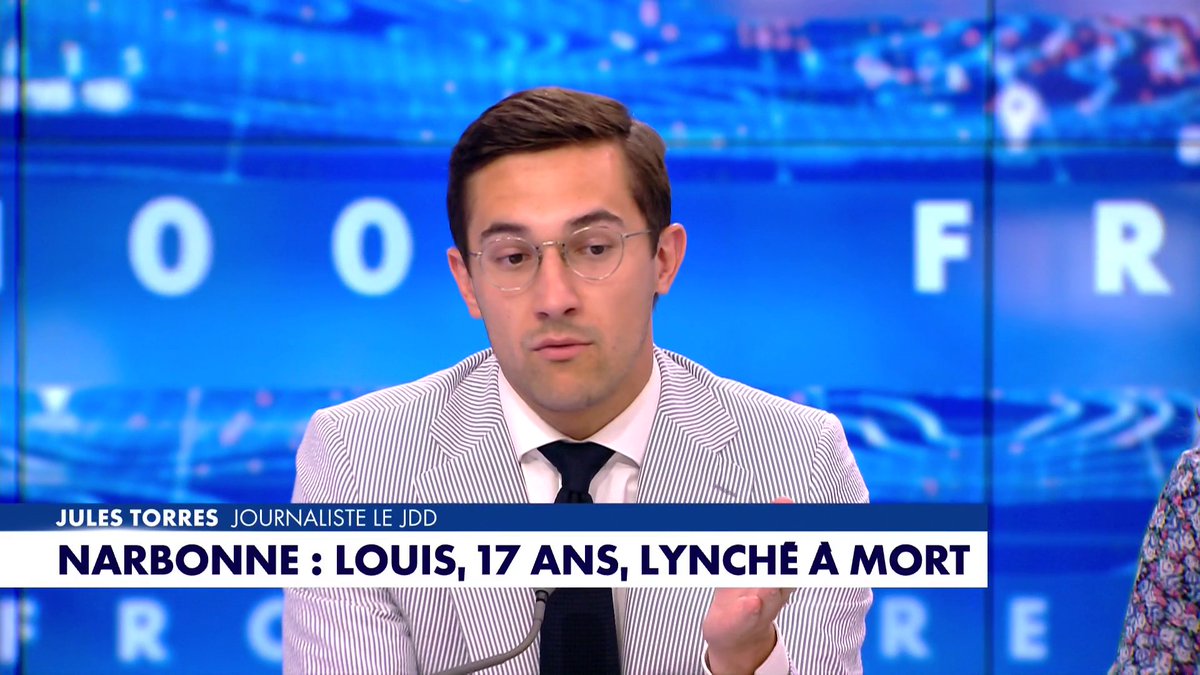 Jules Torres : «Nous sommes dans une forme de barbarie», dans #100Politique Toute l'info est à retrouver sur