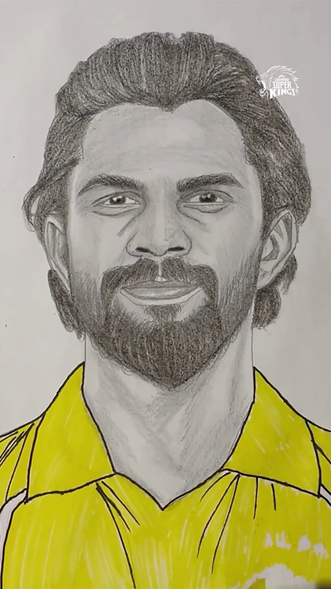 A work of art 🖼️ Share your Fan art/edits using #MadeWithYellove #WhistlePodu 🎨 : rjartgalleryy