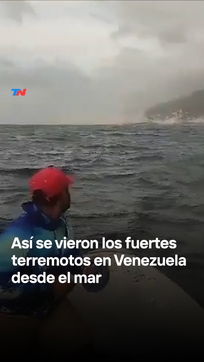 "¡VÁMONOS!, ¡VÁMONOS! ¡NUESTRA FAMILIA!" I Así dos pescadores vieron el terremoto de Venezuela desde el agua: "Acaba de temblar esto, señores".