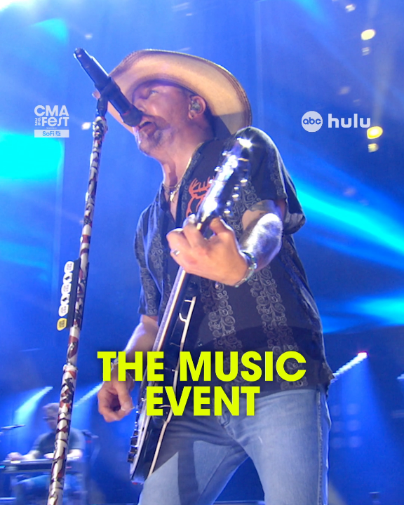 Country music's biggest stars hit the stage tonight at #CMAfest presented by SoFi 🎉 Tune in at 8/7c on ABC and stream next day on Hulu.