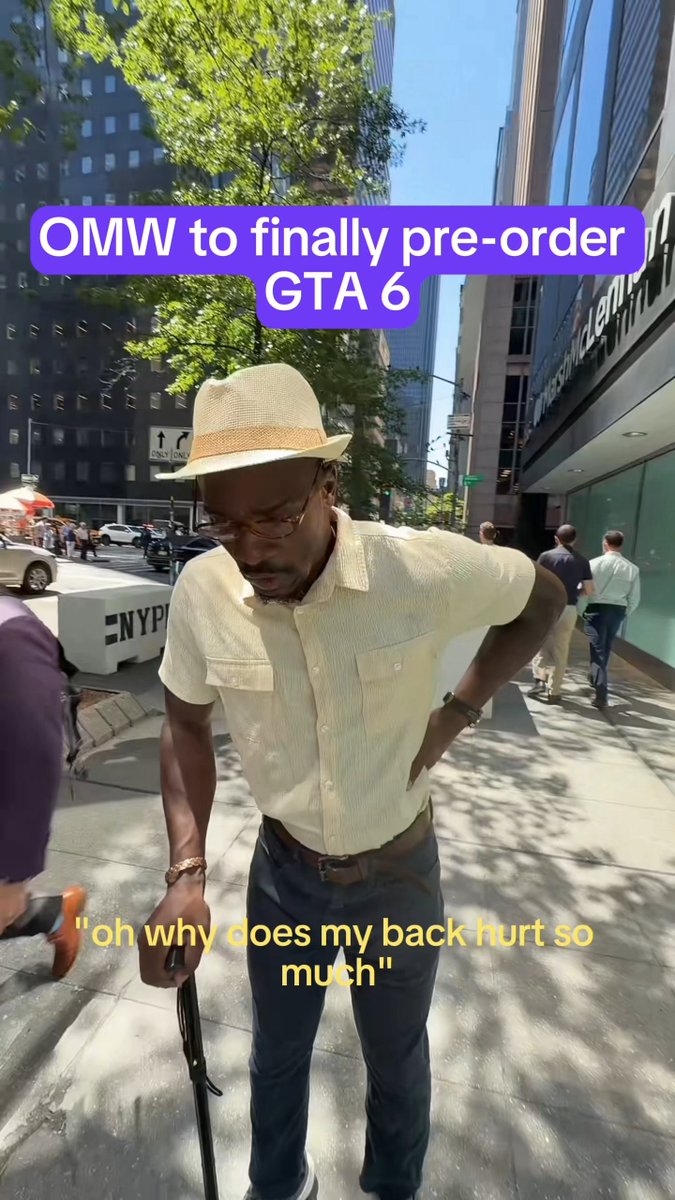 where's he going, the pre order store?
