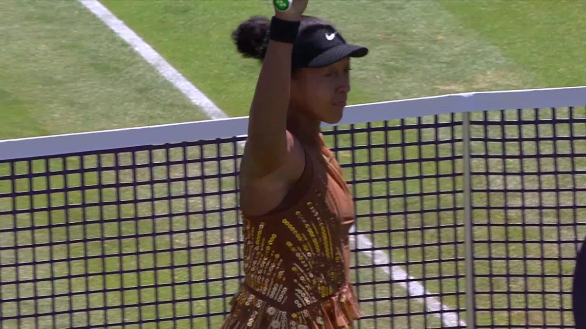 Shining bright ✨ NaomiOsaka大坂なおみ booked her place in the semifinals with a stunning 6-2, 6-2 win against Alexandrova! #BHO26