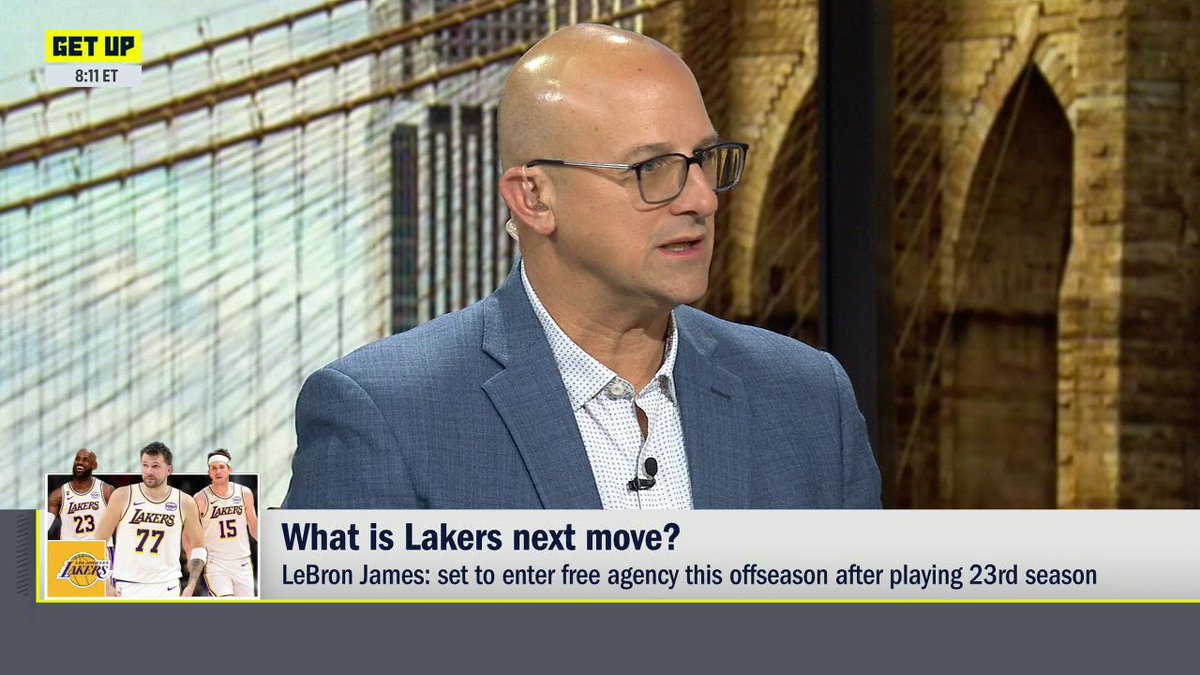 "I would not rely on cap space." Bobby Marks breaks down what should be next for the Lakers following Austin Reaves' max deal ✍️